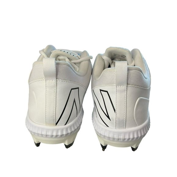New Balance White FuelCell 4040v6 Molded Cleats Men\'s Baseball Shoes PL4040W6 main image 6